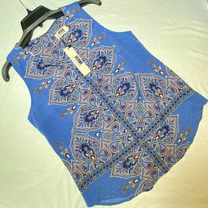 NWT Verse Paisley Sleveless Blouse